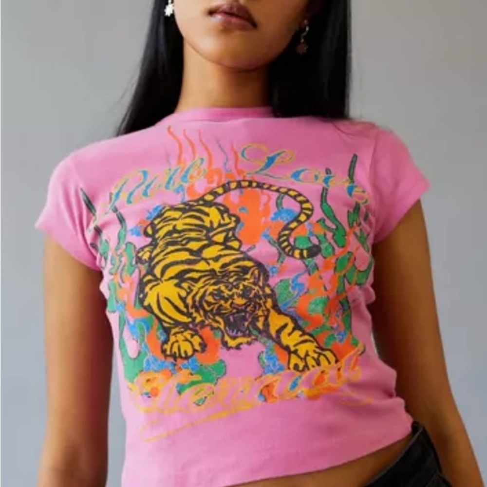 Pink Graphic Tee
